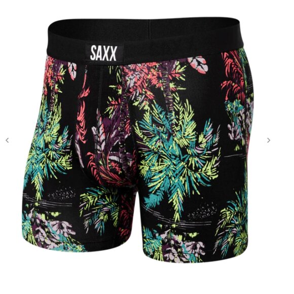 SAXX VIBE Boxer Briefs “Midnight Tropics" - Picture 1 of 4